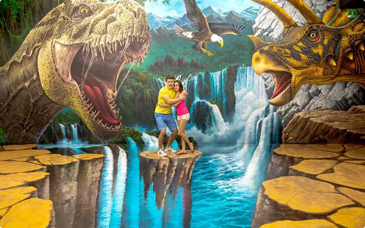 Jungle Zone at AR Trickeye Museum Phuket