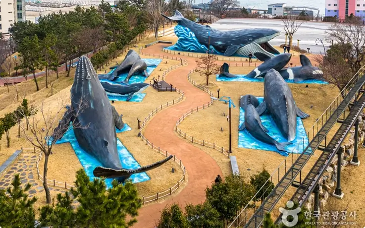 Whale Cultural Village in Ulsan