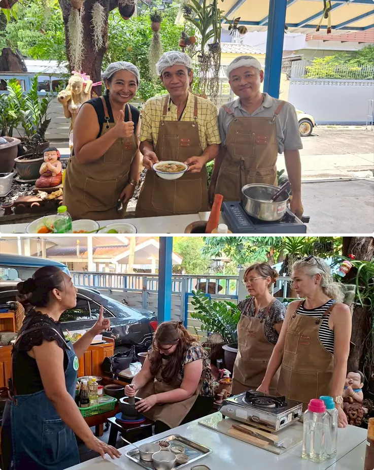 Cooking class in Bangkok at Uncle and Aunty Cooking Home