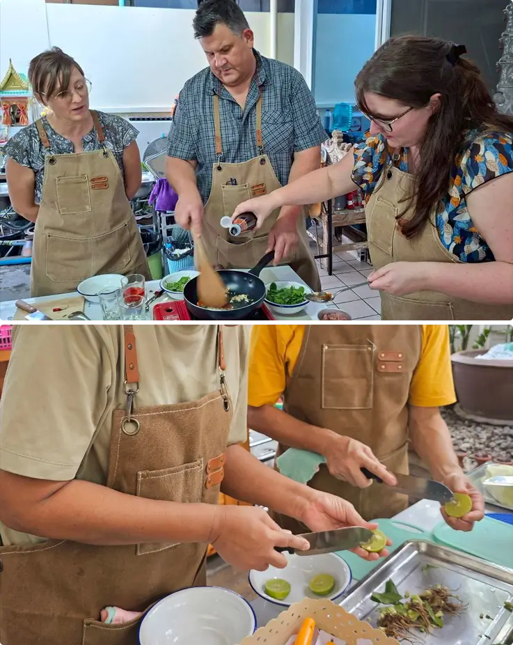 Cooking class in Bangkok at Uncle and Aunty Cooking Home
