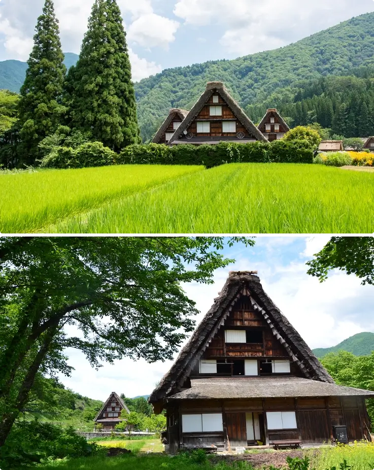 UNESCO Heritage villages in Japan: Shirakawa-go & Gokayama Ainokura