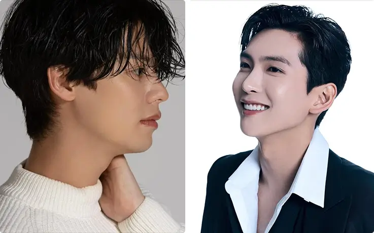 Men getting K-beauty hair and makeup service at SOONSOO Beauty Salon in Apgujeong, Seoul