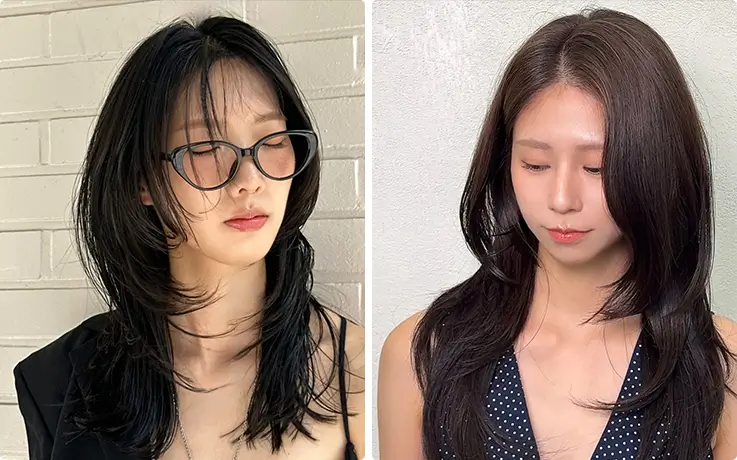 People getting hair cut service at SOONSOO Beauty Salon in Apgujeong, Seoul