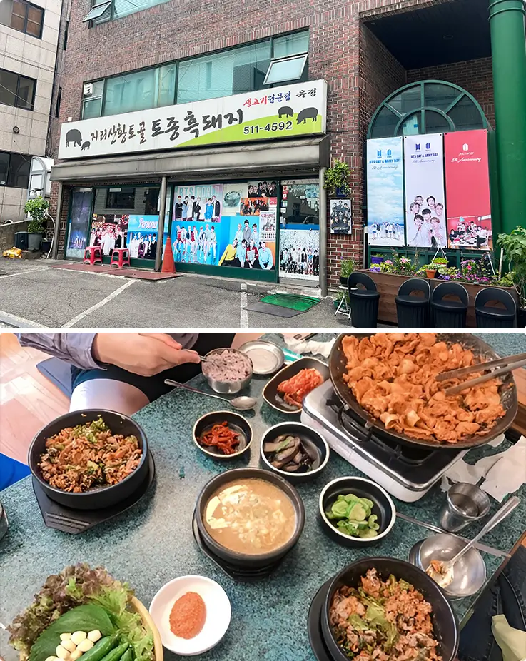 Yoojung Sikdang, A Restaurant located in Gangnam