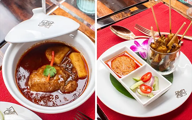 Various foods that can be enjoyed during the Thai bus food tour