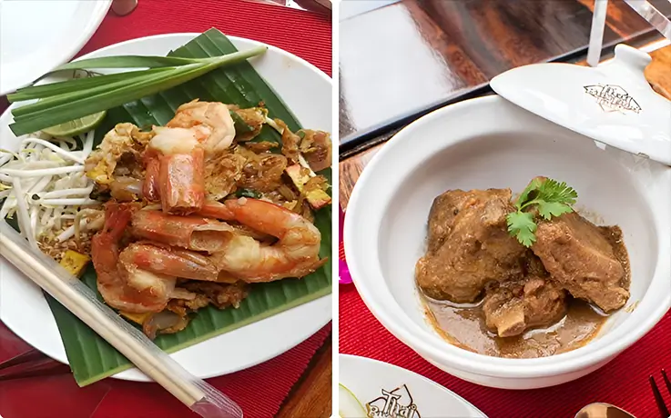 Delicious dishes that can be enjoyed during the Thai bus food tour