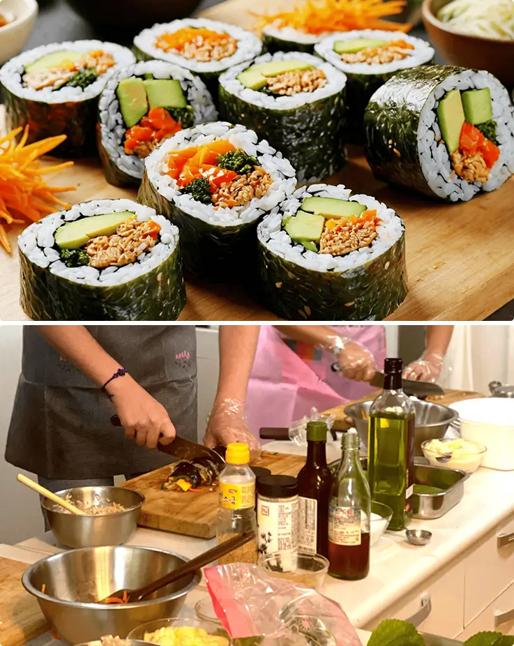 Kimbap Cooking Class