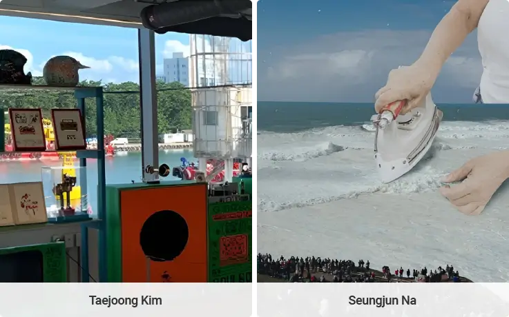 Taejoong Kim and Seungjun Na, The Participating Artists at Museum 1 in Busan