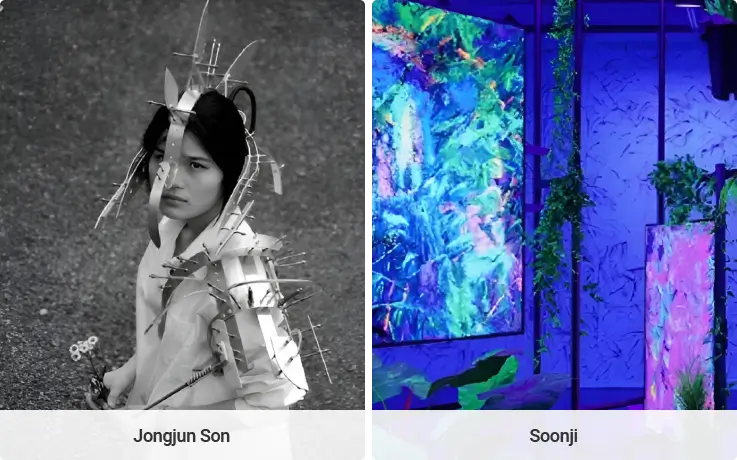 Jongjun Son and Soonji, The Participating Artists at Museum 1 in Busan