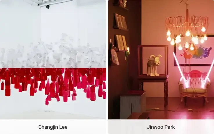 Changjin Lee and Jinwoo Park, The Participating Artists at Museum 1 in Busan