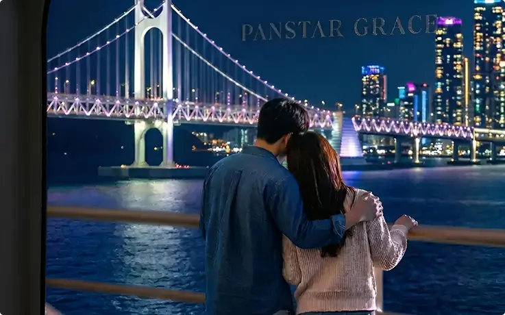 Iconic Busan landmarks that can be enjoyed while boarding the PanStar Grace Cruise