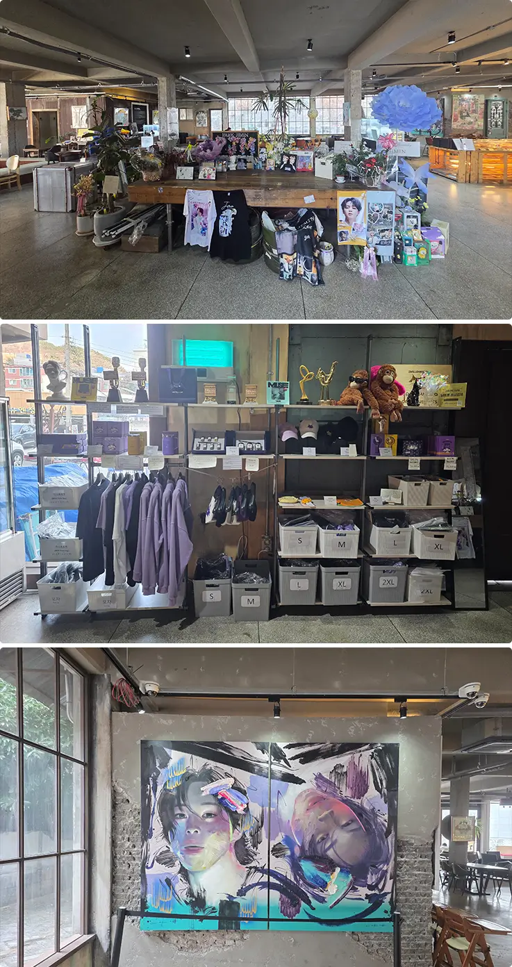 Memorable BTS legacy at ZM-ILLENNIAL Café (Magnate) in Busan