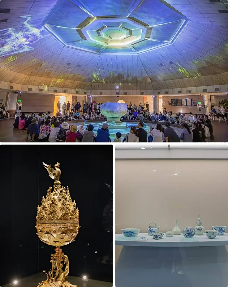 Explore Baekje treasures, golden incense burner, and elegant celadon in immersive halls.