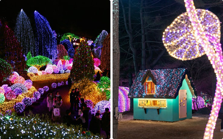 Winter Light Festival at The Garden of Morning Calm
