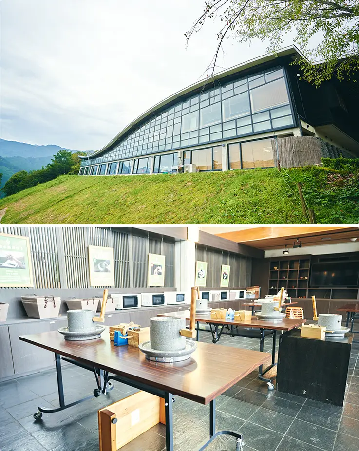 Serene inside views at Hoshino Furusato Tea Culture Museum in Fukuoka