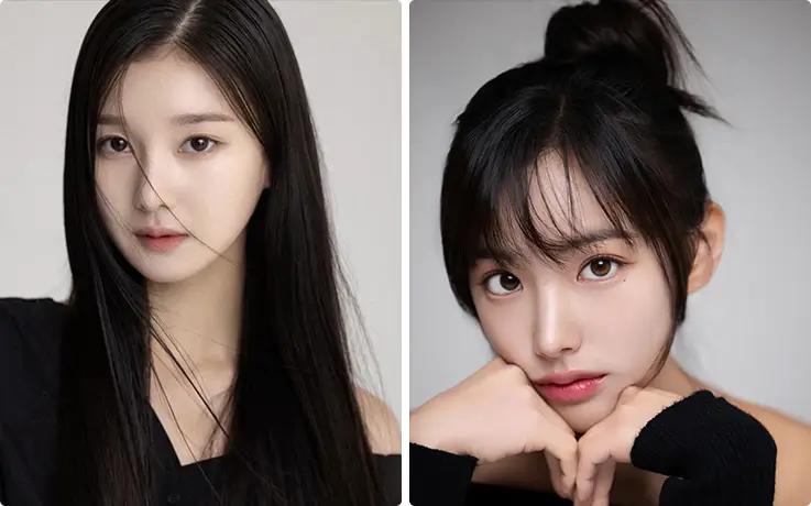 People with clean and natural hair styling and makeup of Hosu Dosan - Cheongdam Branch in Gangnam