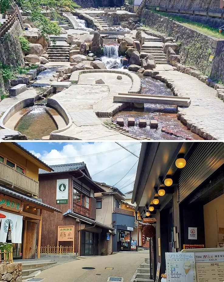 Hot Springs and Traditional Streets of Arima Onsen