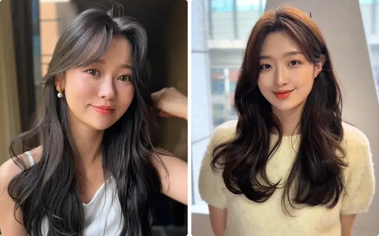 People getting hair styling at JUNO Hair- Myeongdong Street Branch