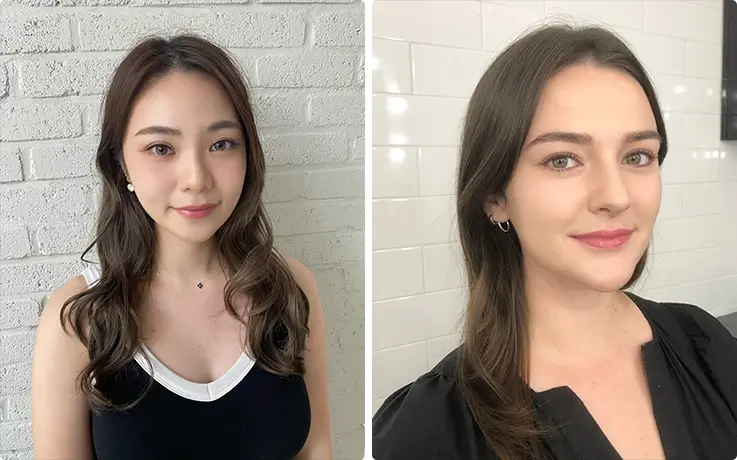 Styling examples of Makeup Only - Everyday Makeup option