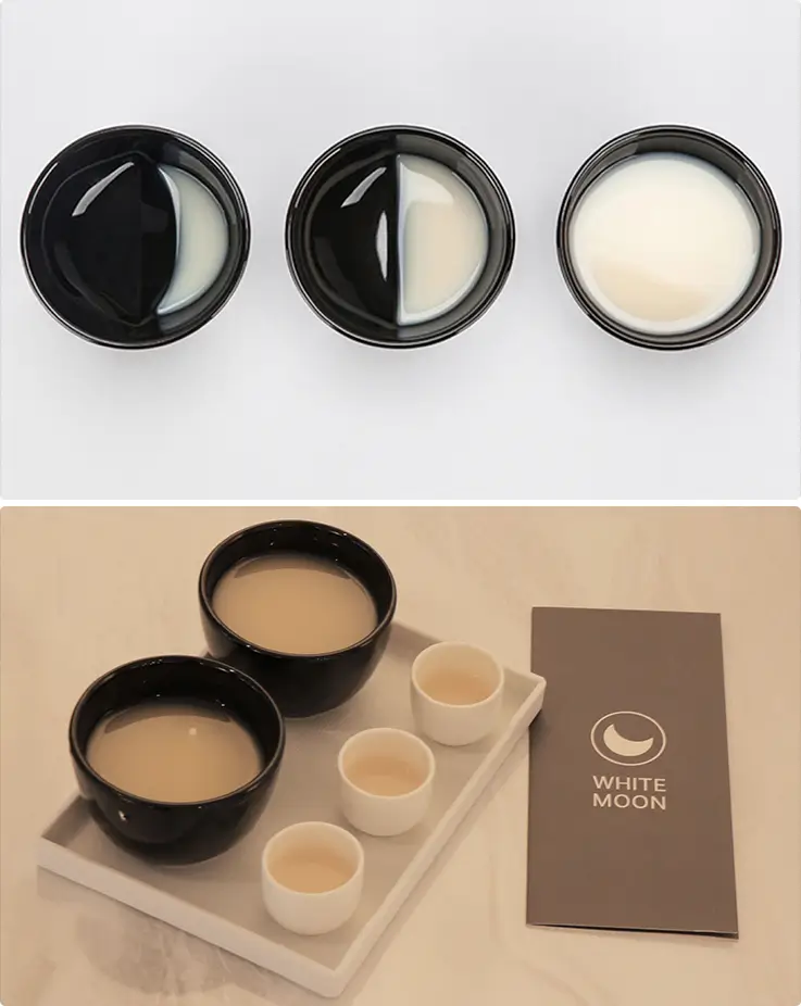 Magic moon cup at White Moon Gallery in Myeongdong