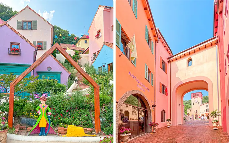 Stunning spring views at Petite France and the Italian Village in Gapyeong