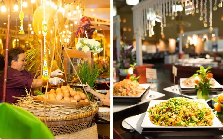 Dinner buffet at Siam Niramit Phuket