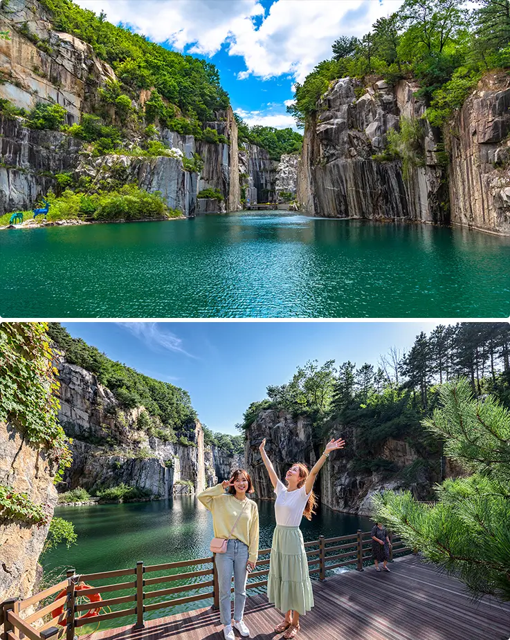 Overwhelming landscapes at Pocheon Art Valley