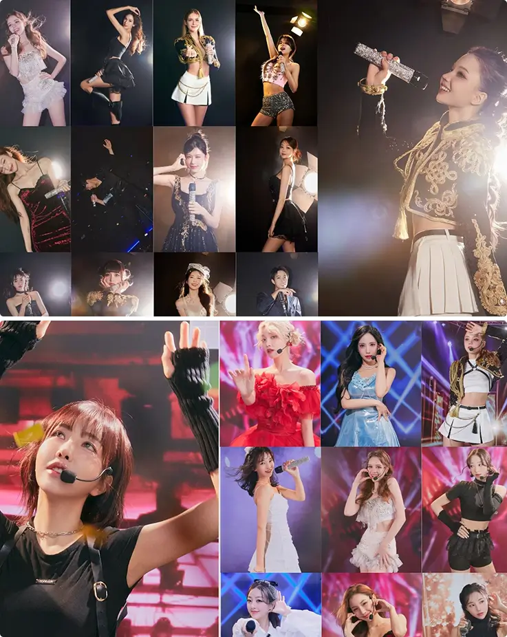 Idol profile photoshoot at Eyesu Studio in Seongsu