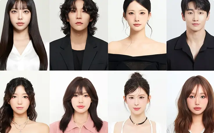 ID photoshoot at Eyesu Studio in Seongsu