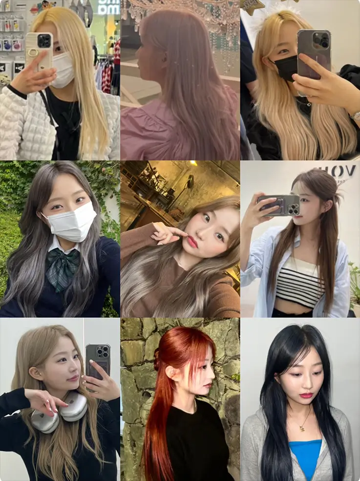 People with various hair styling of Hosu Dosan - Seongsu Branch