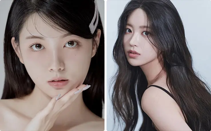 Women who are getting K-actor hair & makeup at A BY BOM in Seoul