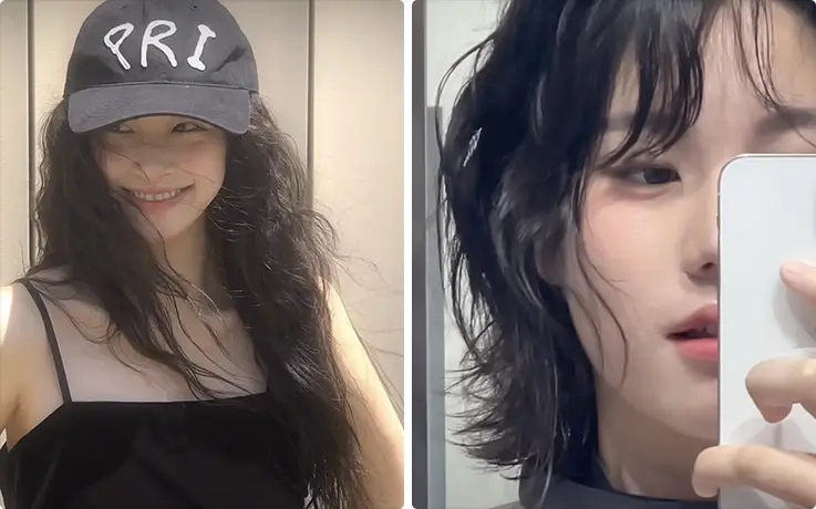 Women who are getting design perm at A BY BOM Hair & Makeup Salon in Seoul