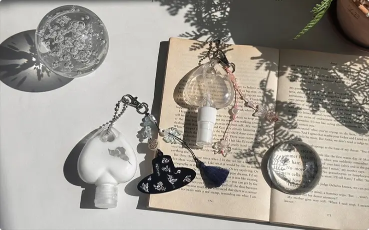 Perfume and hand & body cream at BeLight Candle & Perfume Studio in Seoul