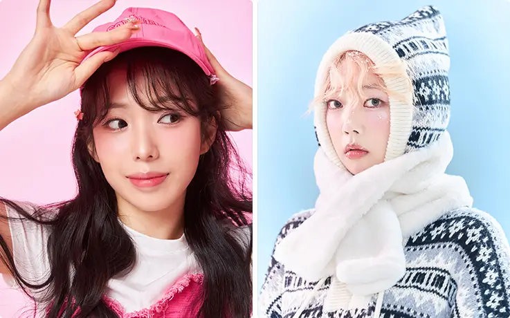 People getting hair styling, makeup, and profile photoshoot services at Mabelle Boutique in Seoul