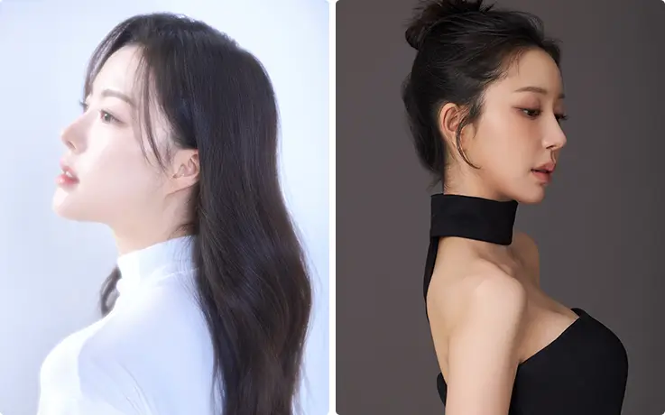 People getting hair styling, makeup, and profile photoshoot services at Mabelle Boutique in Seoul