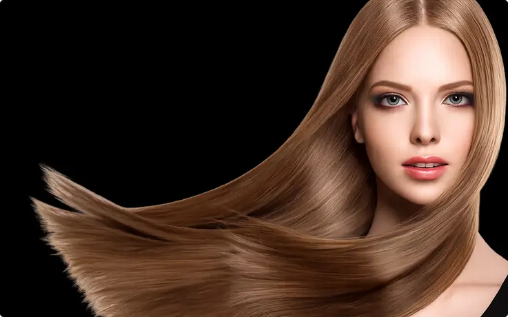 A visitor receiving a head spa and hair treatment service at Mimm Beauty Salon in Apgujeong, Seoul