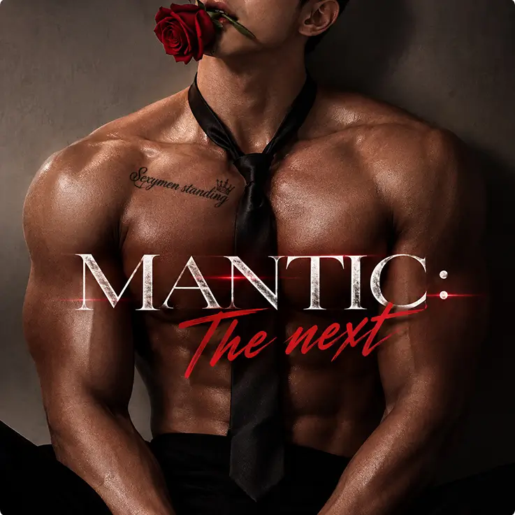 MANTIC The Next women-only Seoul show poster with a rose and tie.