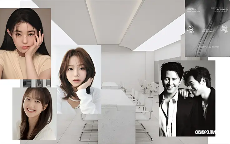 Interior and styling example of Rolling Jay Cheongdam in Seoul