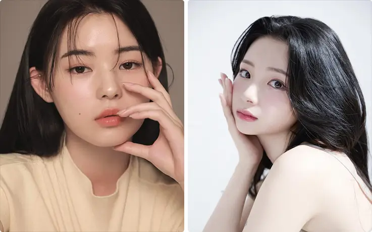 People getting hair and makeup services at Rolling Jay Cheongdam in Seoul