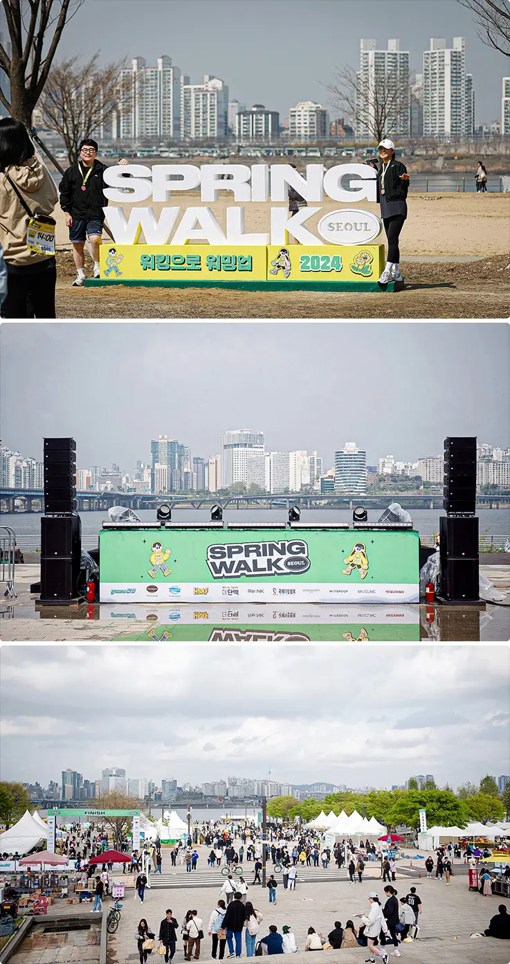 Participants enjoying various booth activities