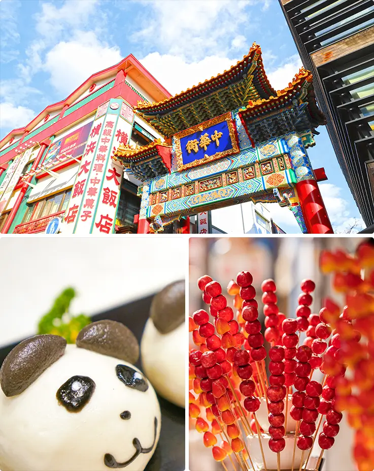 Tasty foods at Chinatown in Yokohama