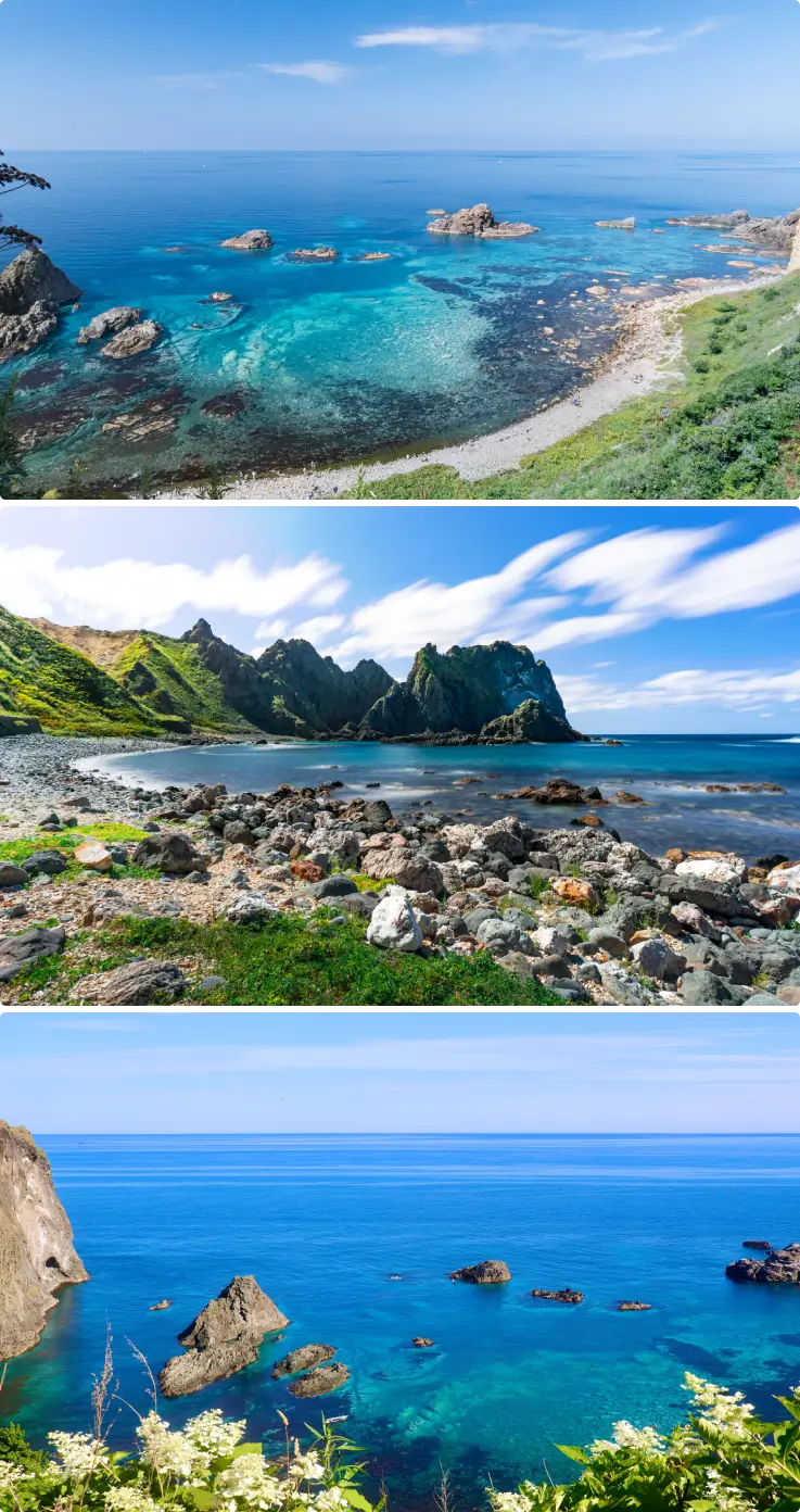 View of Shimamui Coast