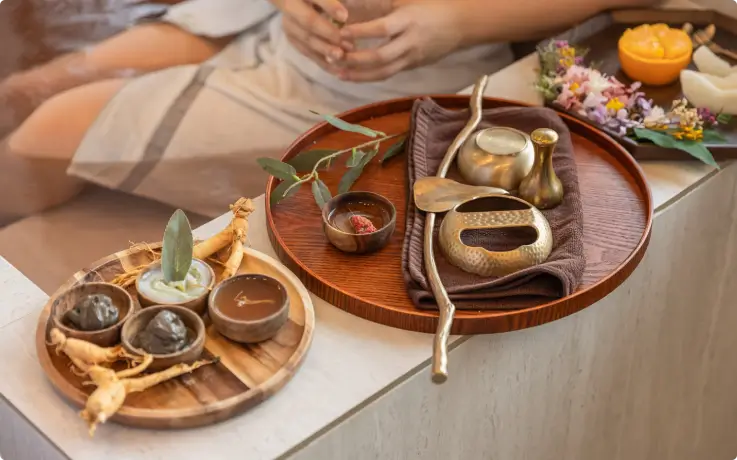 Tools used in Bangjja Yugi Massage
