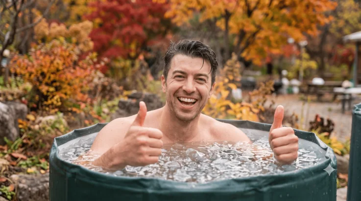 Cold plunge experience