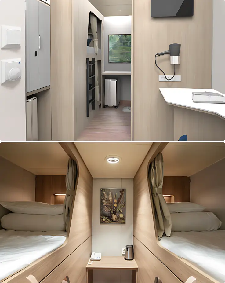 PanStar Cruise Shared Inside Cabin