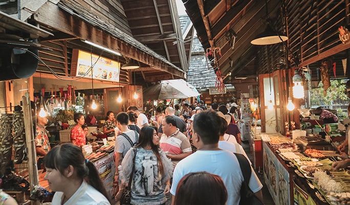 Pattaya Floating Market Discount Ticket