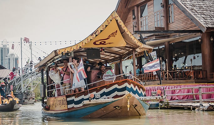 Pattaya Floating Market Discount Ticket