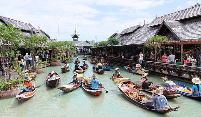Pattaya Floating Market Half Day Tour (Morning/Afternoon) (+ Hotel Transfer)