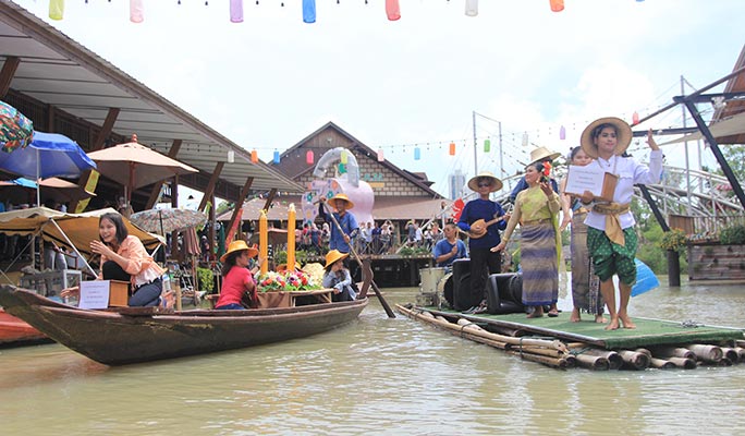 Pattaya Floating Market Half Day Tour (Morning/Afternoon) (+ Hotel Transfer)