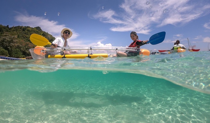 Monkey Island + Rin Island + Khram Yai/Noi Island Luxury Yacht 1 Day Tour (+Lunch/Transfer) (Snorkeling/Kayaking/Fishing)